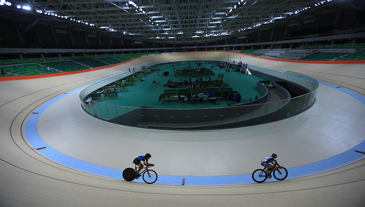 Velódromo Olímpico. Crédito: Roberto Castro / Ministério do Esporte