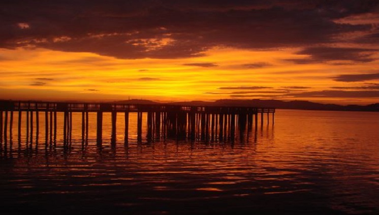 Pier. Guaíba. Foto: Valmir Michelon