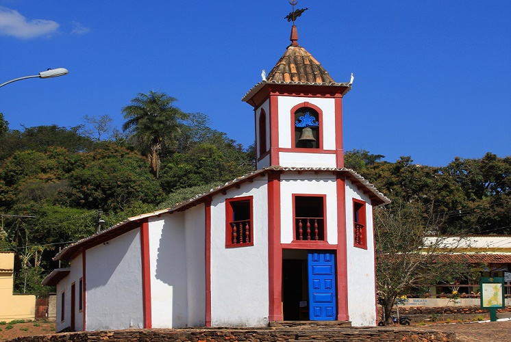 Igreja da Nossa Senhora do Ó, em Sabará. Crédito: Sérgio Mourão/Setur MG