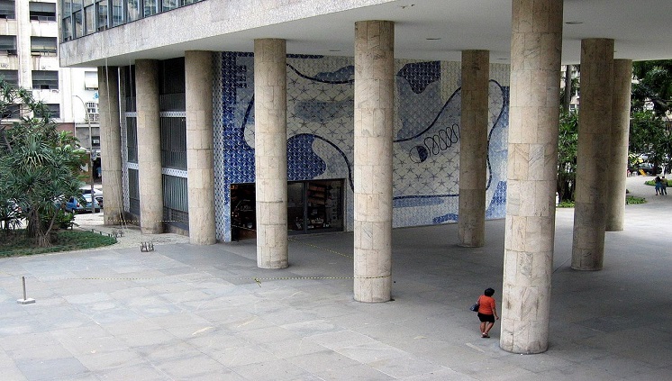 Palácio Capanema no Rio de Janeiro. Foto: Marcos Leite Almeida