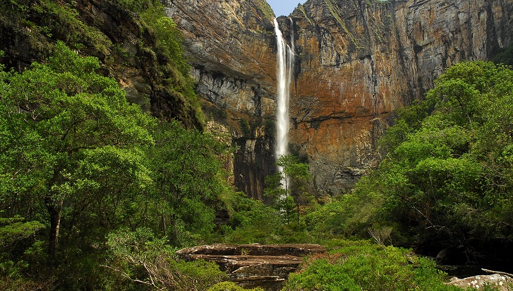 Cachoeira do Tabuleiro. Crédito: Setur/MG