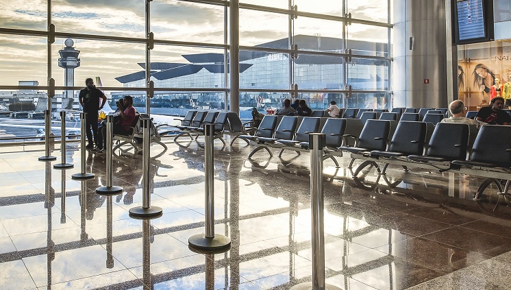 Aeroporto de Guarulhos (SP) foi o que mais evoluiu em um ano. Crédito: GRU Internacional