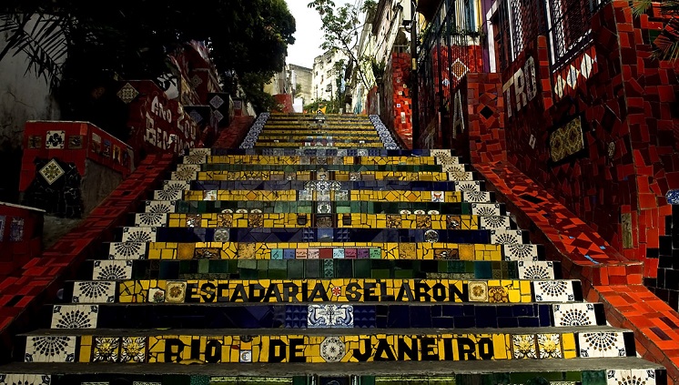 Escadaria Selarón (RJ). Foto: Isabela Kassow/Diadorim Ideias