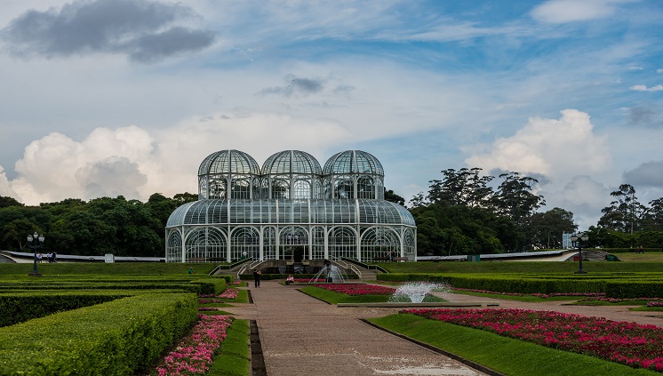 Jardim Botânico de Curitiba. Crédito: Embratur