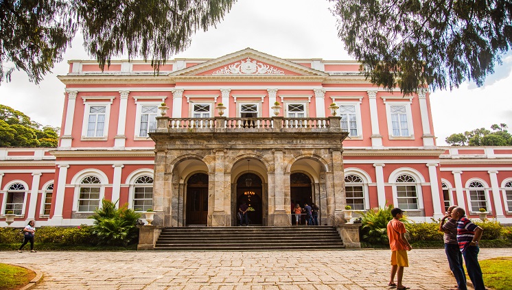 Museu imperial é uma das principais atrações de Petrópolis. Crédito: Embratur