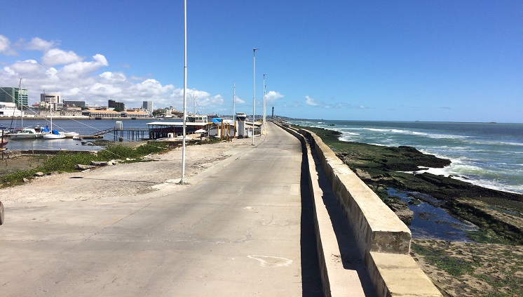 Requalificao Urbana do Molhe de Brasília Teimosa em Pernambuco. Foto: Divulgação/Ministério do Turismo