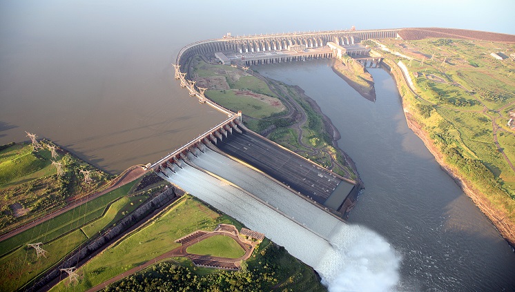 Usina de Itaipu. Foto: Joel Rocha