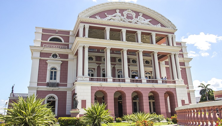 Teatro Amazonas em Manaus (AM). Foto: Divulgação/Embratur