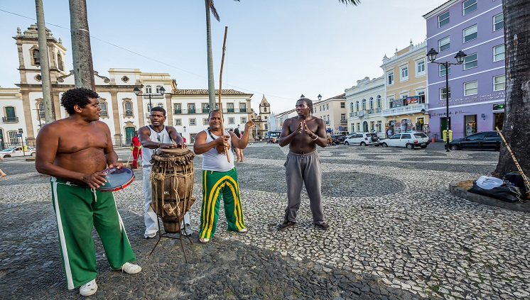 Roda de capoeira em Salvador (BA). Foto: Divulgação/Embratur