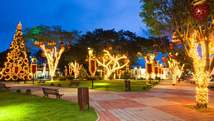 Guararema preparou decoração para receber 500 mil visitantes. Crédito: Prefeitura de Guararema