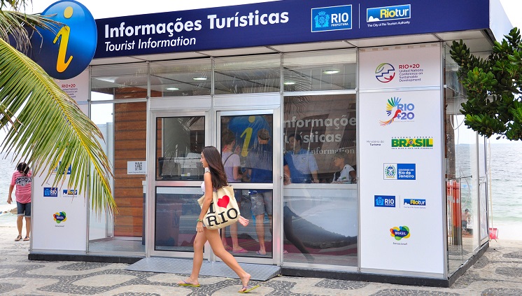 Centro de Atendimento ao Turista no Rio de Janeiro. Foto: Riotur/Alexandre