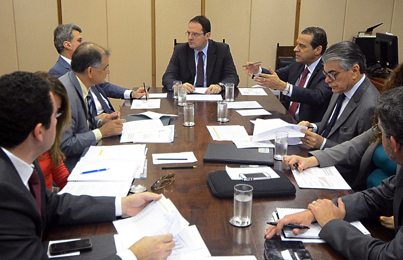 Ministro Henrique Eduardo Alves apresentou ao MPOG os grandes números do setor de viagens. Foto: Paulino Menezes - Ascom/MTur.