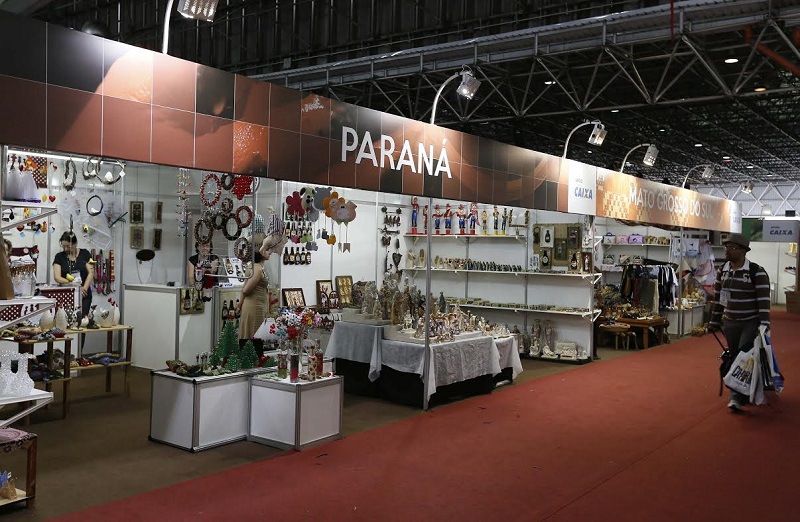Estande da Paraná