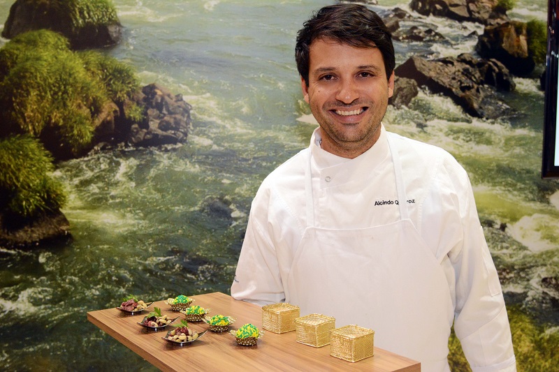 O chef vai apresentar as delícias gastronômicas do país durante a WTM. Foto: Thamyres Ferreira