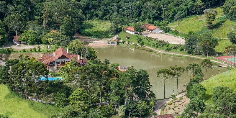 Hotel Fazenda Rosa dos Ventos em Teresópolis/RJ foi reconhecido com o selo Platina. Divulgação.